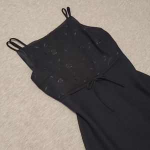 Vintage Moda Int'l Formal Embroidered Mini Dress